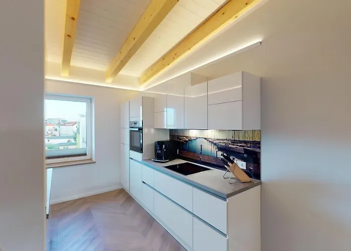 Appartement Lieblingsapartment No.08 Mit Blick Auf Den Rostocker Stadthafen *